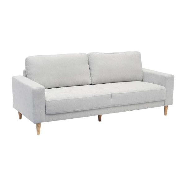 Homeville Cambridge Pers Stof Lysegrå 200x80x82cm