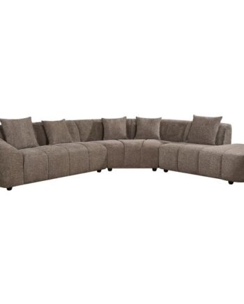 Homeville Lund Højrevendt Stof Grå 319x95x75cm