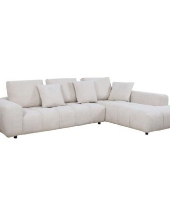 Homeville Madison Højrevendt Plys Beige