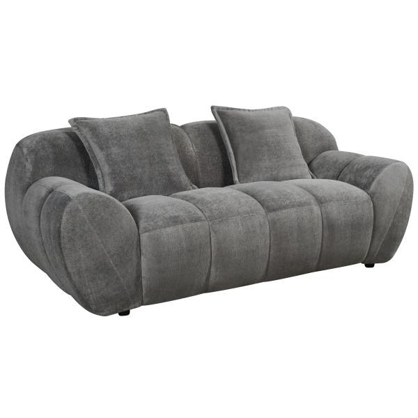 Homeville Tromsø Pers Stof Grå 193x99x76cm