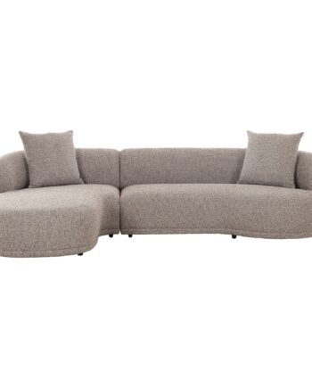 House Nordic Kingston Sofa Venstrevendt Brun 294x90 175x69