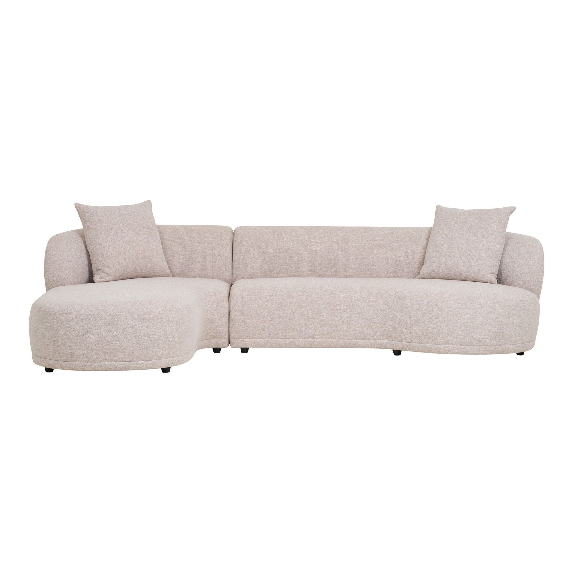 House Nordic Kingston Sofa Venstrevendt Natur 294x90 175x69