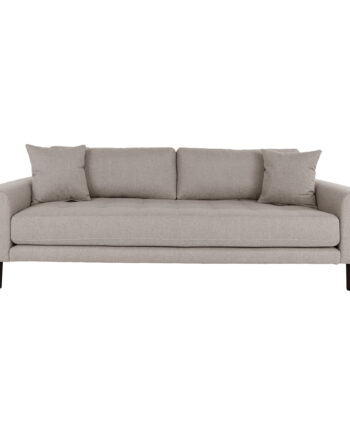 House Nordic Lido Pers Sofa Puder Stone Polyester Sort Træ
