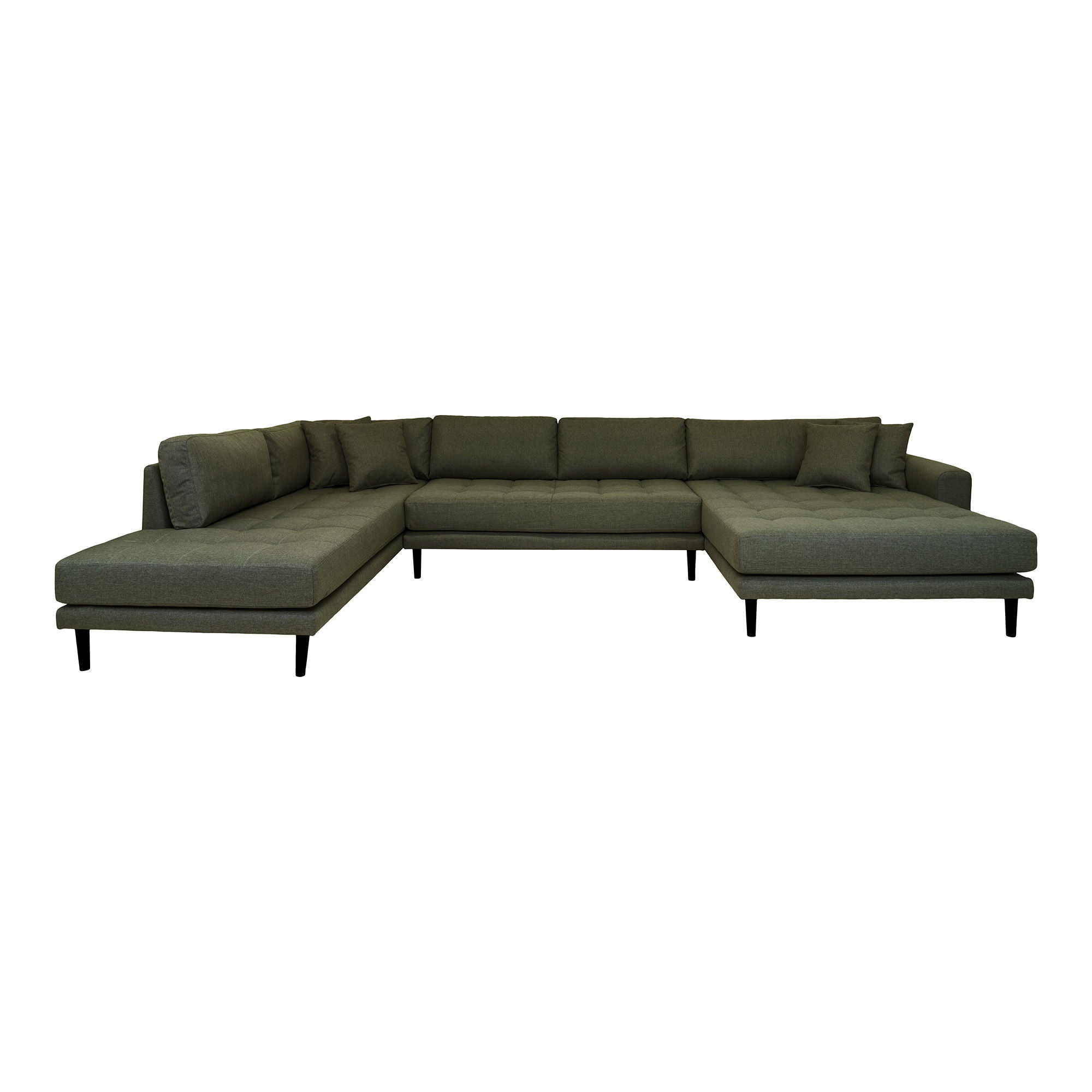 House Nordic Lido Sofa åben Ende Olivengrøn