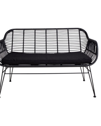 House Nordic Trieste Sofa Sort Loungesofa L126