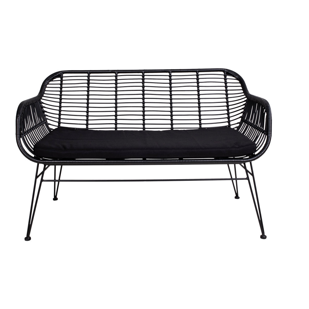 House Nordic Trieste Sofa Sort Loungesofa L126