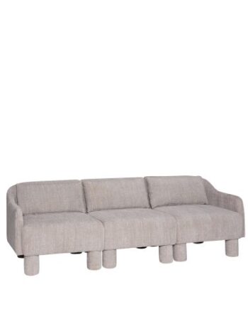 Hubsch Elegance Sofa Lysegrå 224