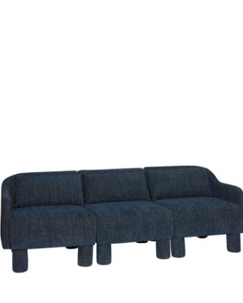 Hubsch Elegance Sofa Mørkeblå 224