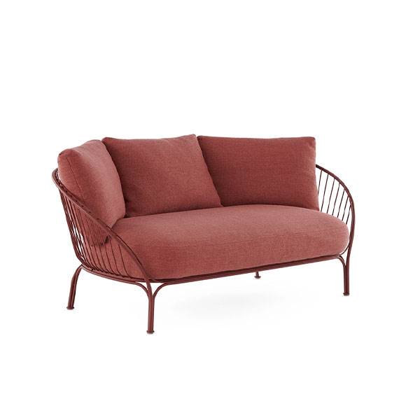 Kartell Hiray Sofa Med Hynder Stel Hynder Bordeaux : Erling Christensen Møbler