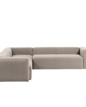 Kave Home Blok Hjørnesofa Beige Polyester