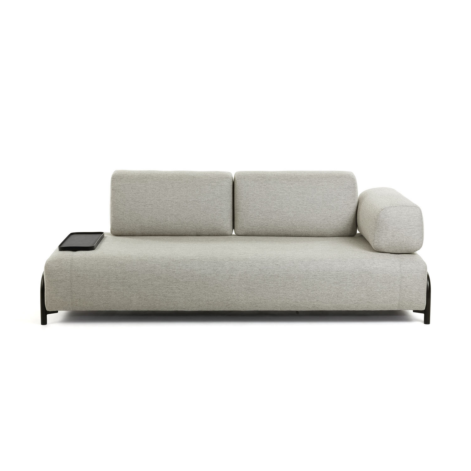Kave Home Compo Pers Sofa Lille Bakke Beige Stof Metal