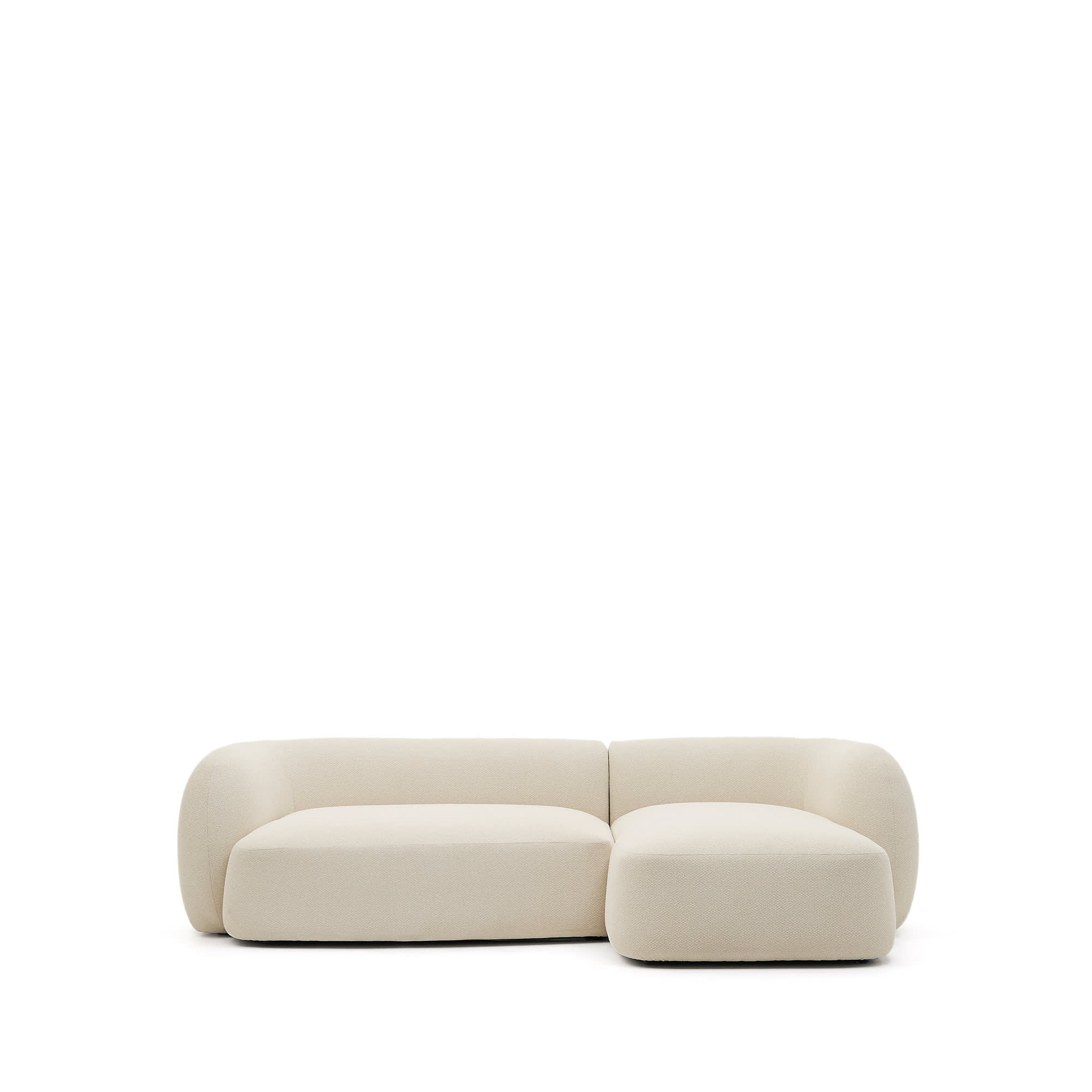 Kave Home Modular Martina Pers Sofa Højre Chaiselong Creme Chenille :287cm