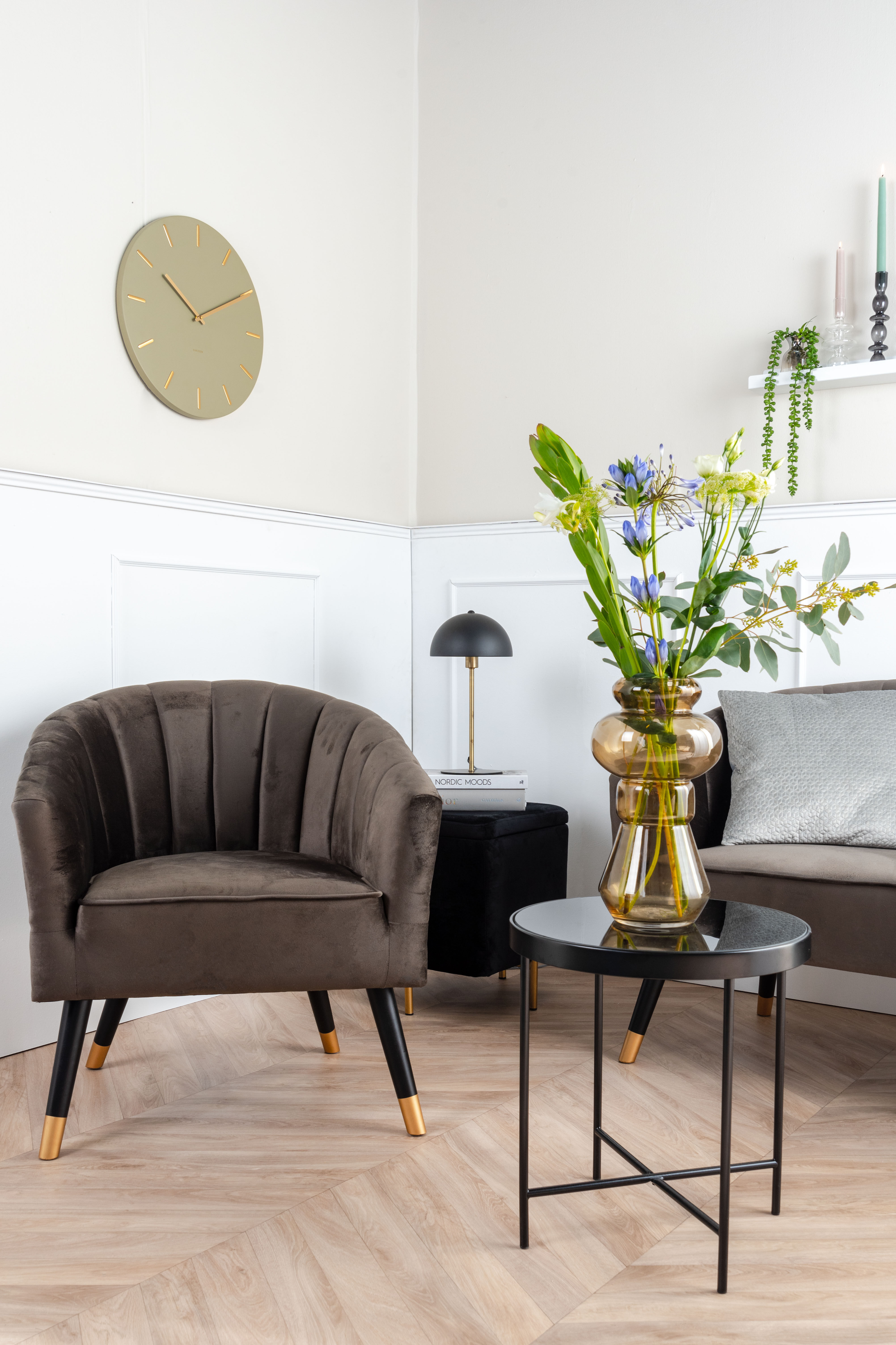 Lænestol Royal Farven Taupe