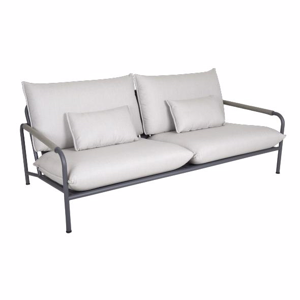 Lerberget Sofa Antracit Loungemøbler Brafab Enggården Havemøbler