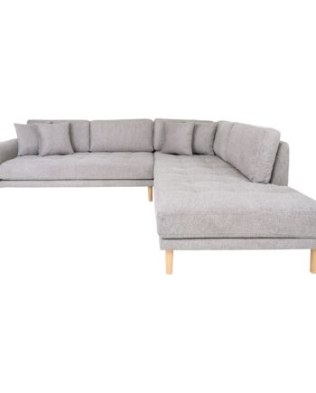 Lido Hjørnesofa Lysegrå