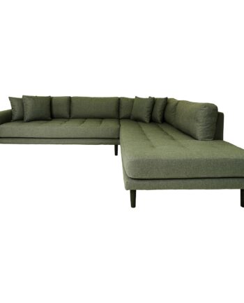 Lido Hjørnesofa Olivengrøn
