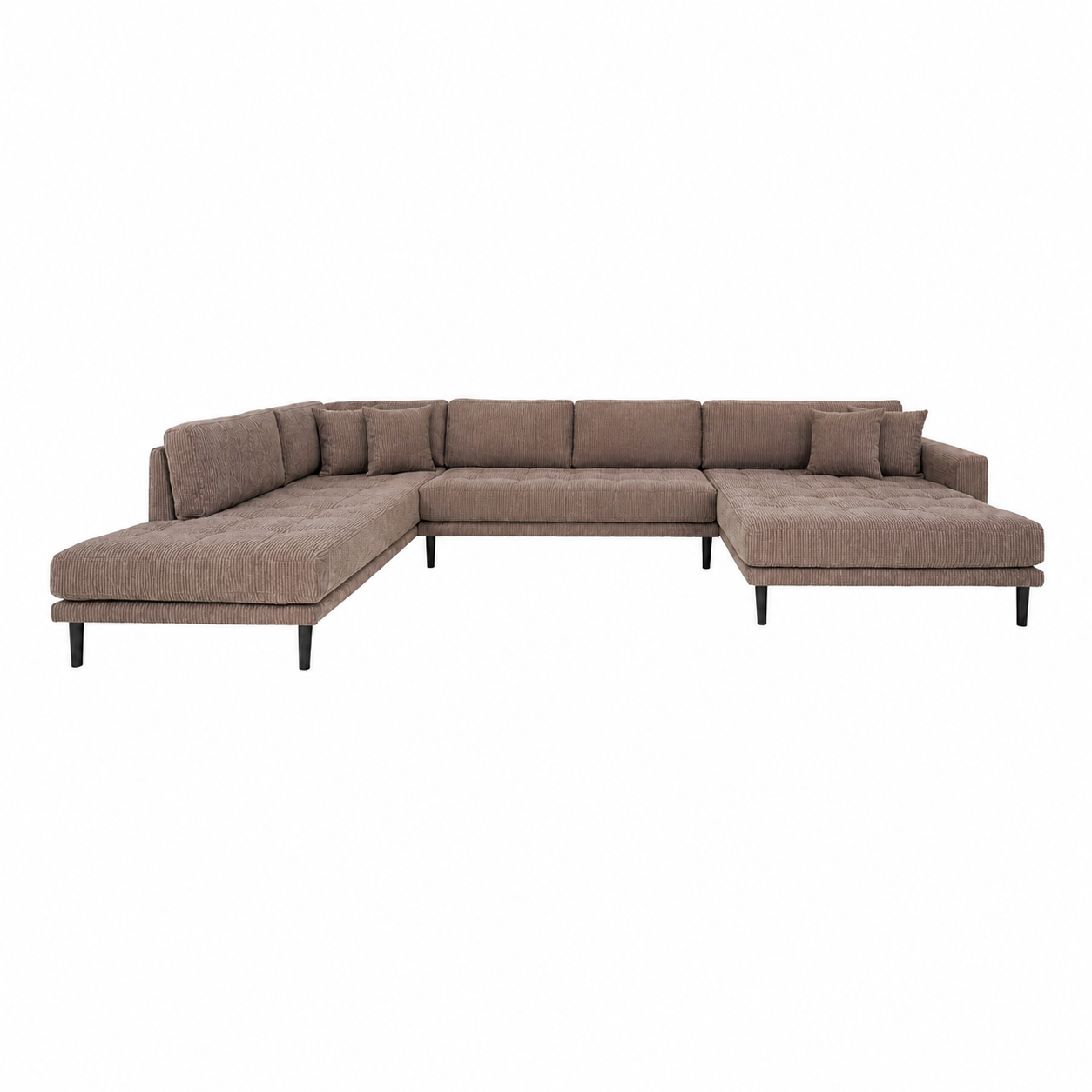 Lido Sofa Brun Fløjl
