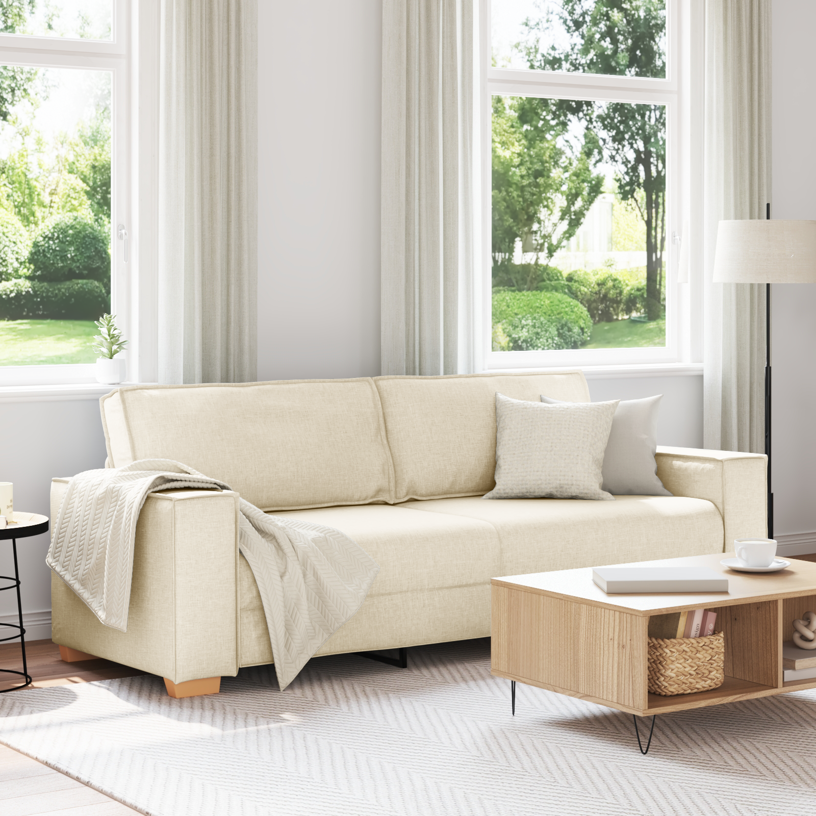 Linned 180 Seater Sofa 120