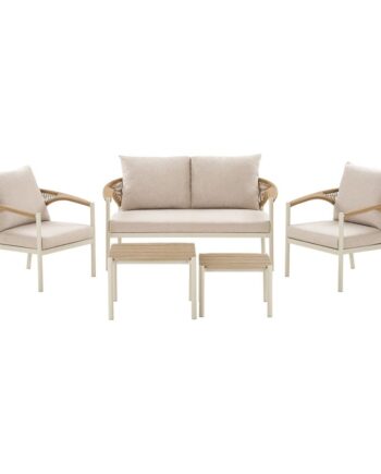 Loungesæt Incl Hynder Sofa2stole2bord