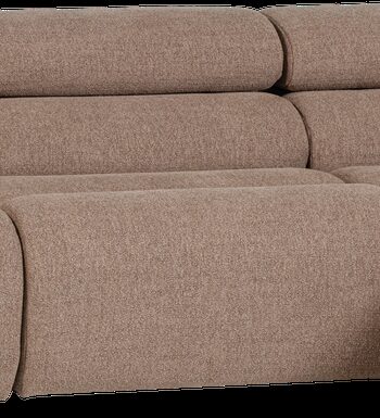 Loungesofa Modul Højrevendt Woood Novi Boucl Taupe Chaiselong H73b300d173 Justerbar Nakkestøtte