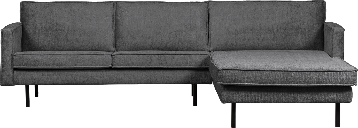 Loungesofa Woood Rodeo Højrevendt Chaiselong Modul 300x155 Mountain Grov Velour 100 Polyester