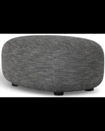 Luusar Puf Til Sofa Eller Lænestol Polyester Træ Antracit