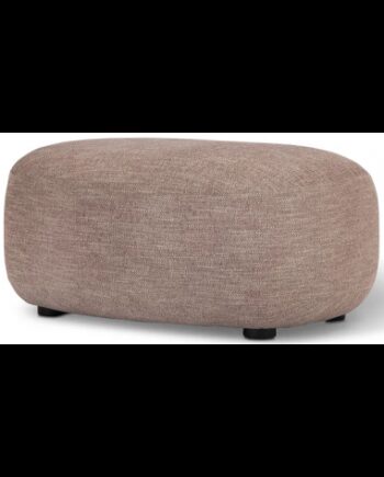 Luusar Puf Til Sofa Eller Lænestol Polyester Træ Svag Lilla