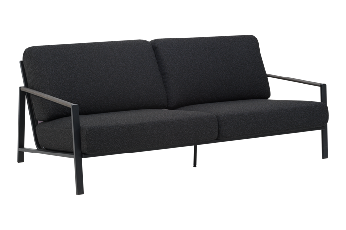 Lyra Sofa Sorte Hynder Loungemøbler Brafab Enggården Havemøbler