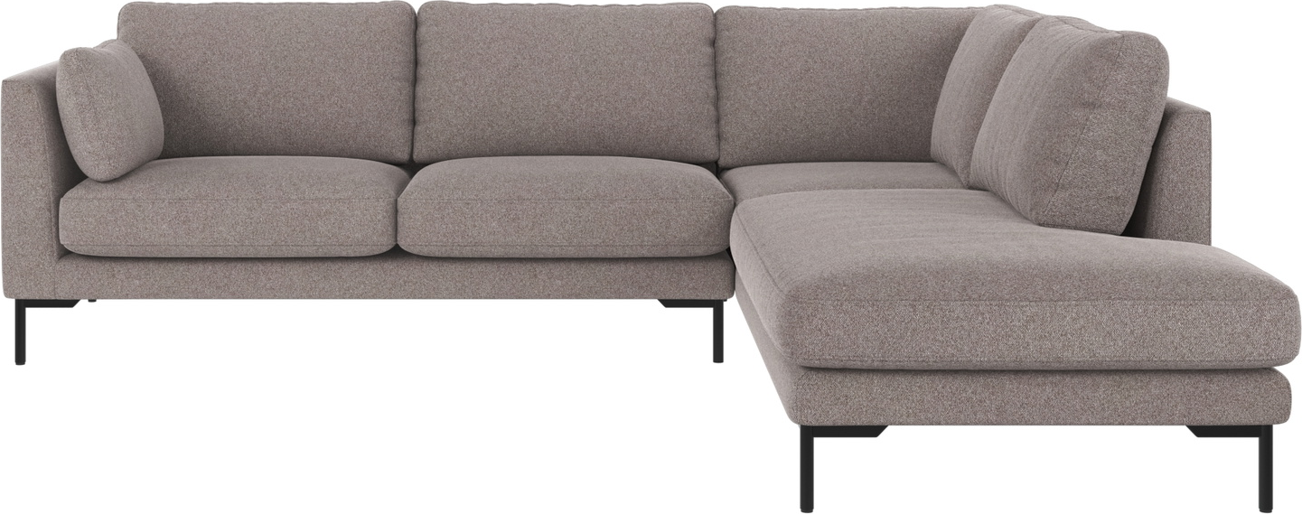 Moderne Højrevendt Hjørnesofa Rowico Corwin Brenda Grå Beige Polyester H83b266d226