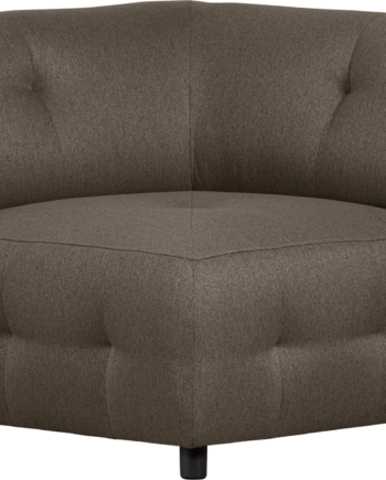 Modulær Sofa Hjørneelement Woood Louis Lysegrøn Vævet Polyester 90x90x73