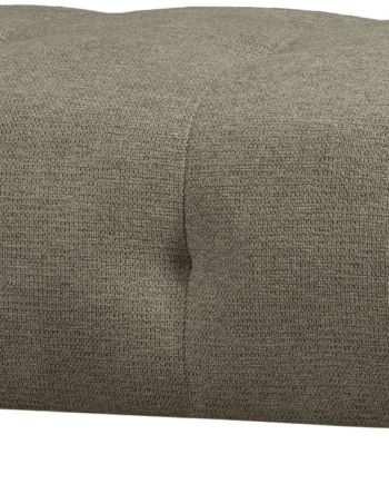 Modulær Sofa Skammel Woood Louis Serie Chenille Grøn ø90 H43