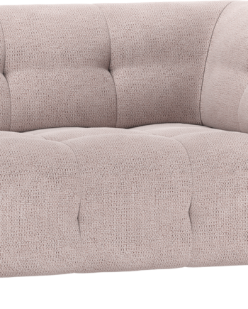 Modulær Sofa Woood Louis Sæders Højre Arm Lyserød Chenille H73b90l122