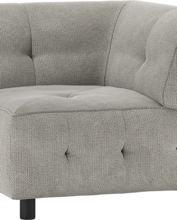 Modulære Sofa Hjørneelement Woood Louis Lysegrøn Chenille