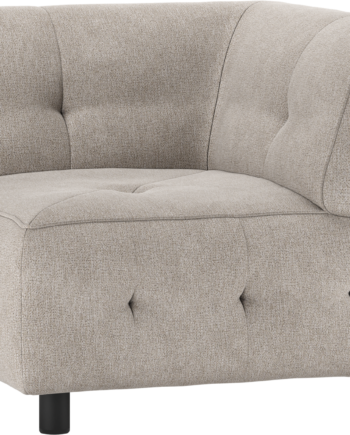 Modulært Hjørneelement Til Sofa Woood Louis Lysegrøn Fladvævet Polyester H73xb90xd90