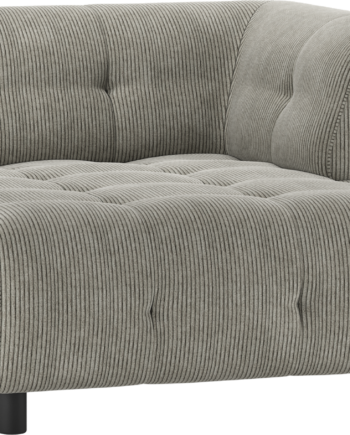 Modulopbygget Sofa Woood Louis Chaiselong Med Højre Arm Fløjl Lysegrøn B122xl140xh73