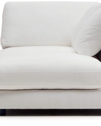 Modulsofa Kave Home Gala Polstret Hvid Med Højre Chaiselong H62105193