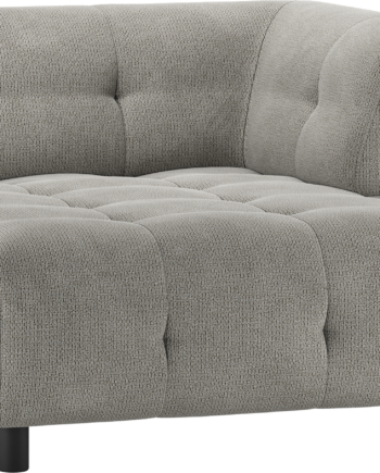 Modulsofa Woood Louis Chaiselong Højre Arm Lysegrøn Chenille H73xb122xl140