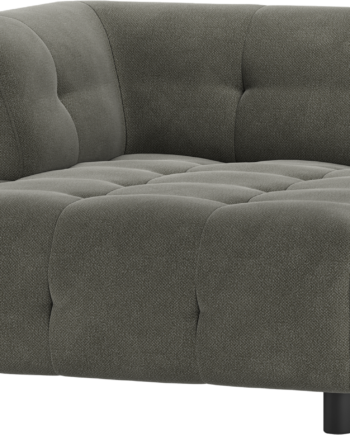 Modulsofa Woood Louis Chaiselong Venstre Grøn Vævet Polyester H73xb122xl140