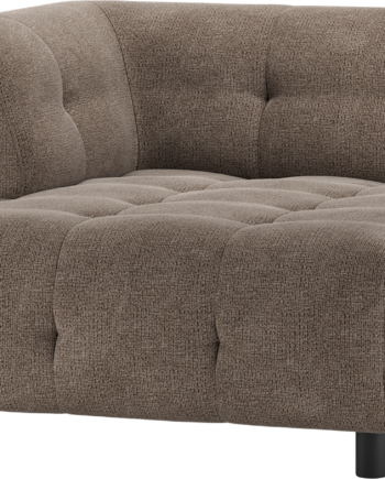 Modulsofa Woood Louis Sektionsofa Pers Chaiselong Venstre Kaffe Chenille Polyester H73b122l140