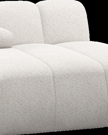 Modulsofa Woood Mojo Chaiselong Venstre Ecru Valley Chenille 284x160 H74 100 Polyester