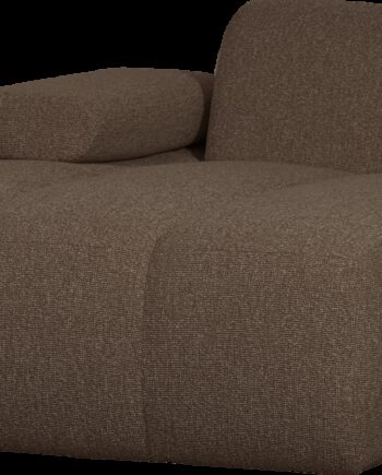 Modulsofa Woood Mojo Venstrevendt Chaiselong Brun Melange Boucl Fast Struktur 100 Polyester Martindale 100 000