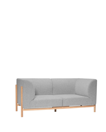 Moment Sofa Personers Lille Grå