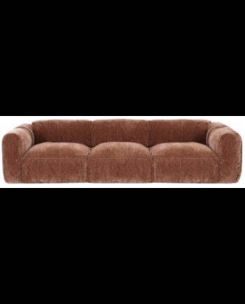 Monty Personers Sofa Polyester 288 100 Kaffebrun