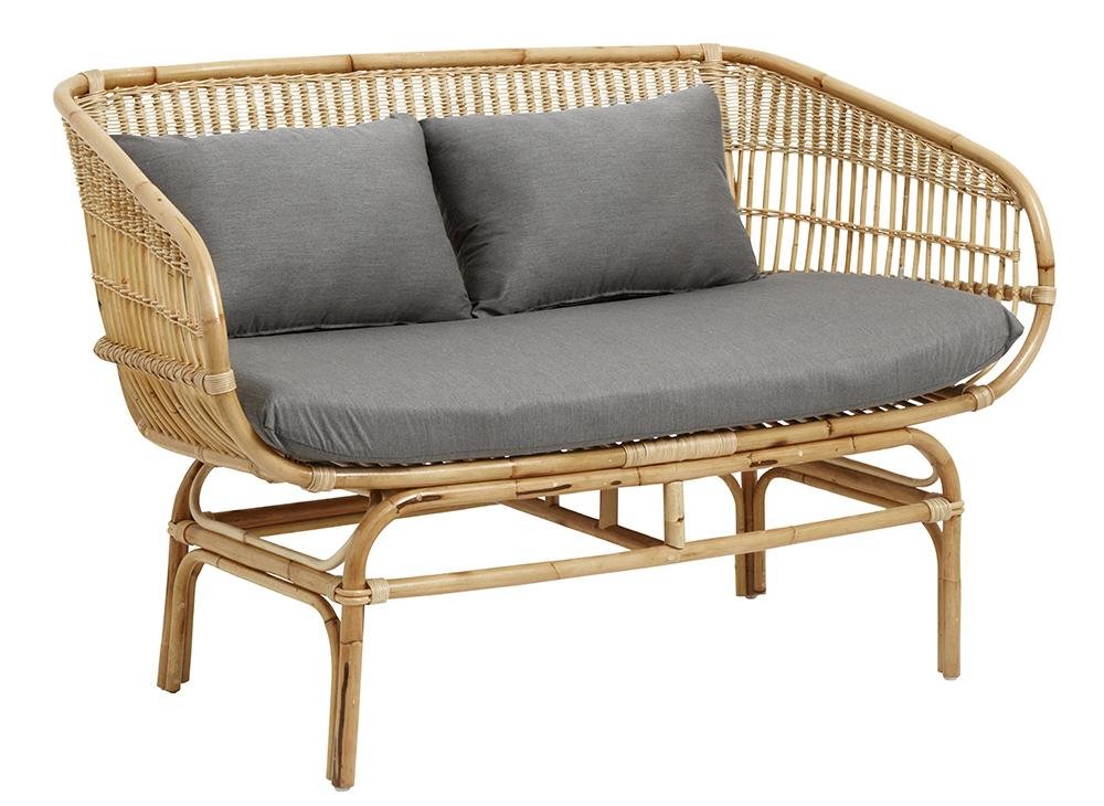 Nordal Bali Sofa Grå Hynde Natur 138
