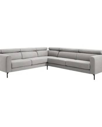 Nordic Design Helsinge Hjørnesofa Lysegrå Stof  Møbelsalg
