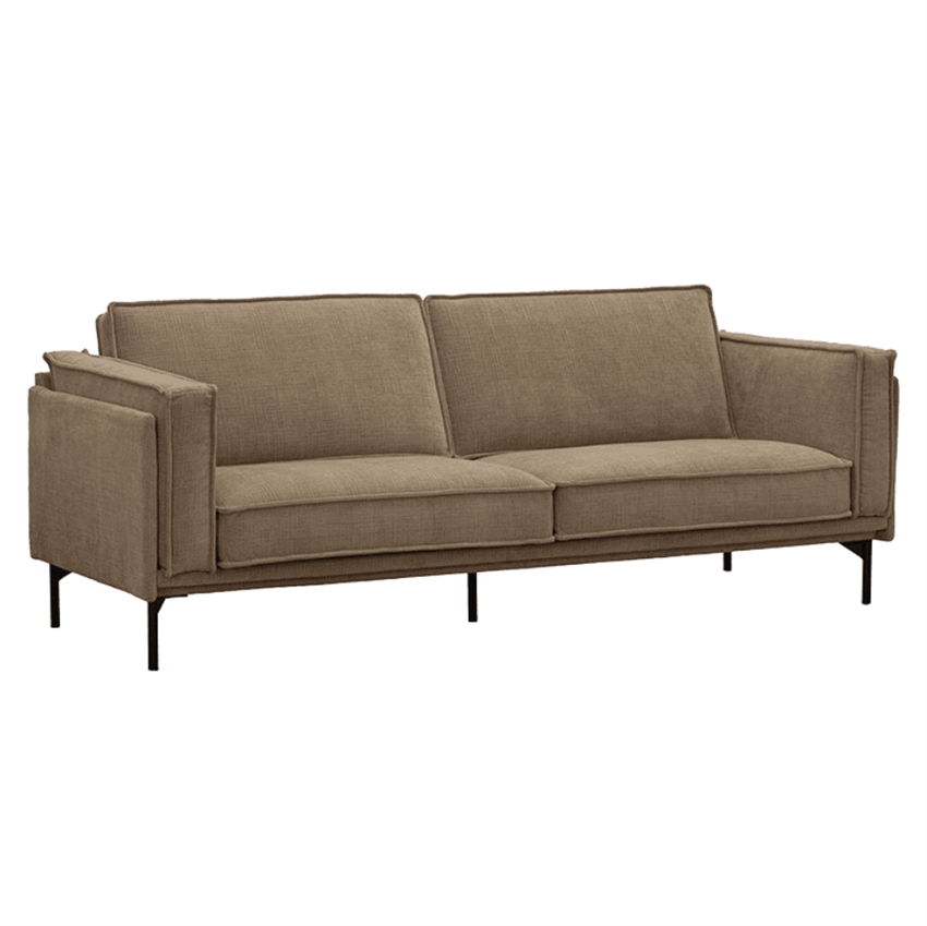 Nordic Design Milano Brun Sofa Personers Sofa  Møbelsalg