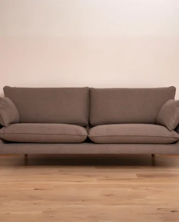 Nordly Egelykke Sofa Personers Sofa Med Stone Farvet Betræk 194  Møbelsalg
