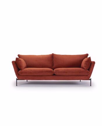 Nordly Eneba Sofa Personers Orange Sofa  Møbelsalg