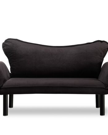 Nordvrk Chatto Pers Sofa Sort Stof Sort Plast