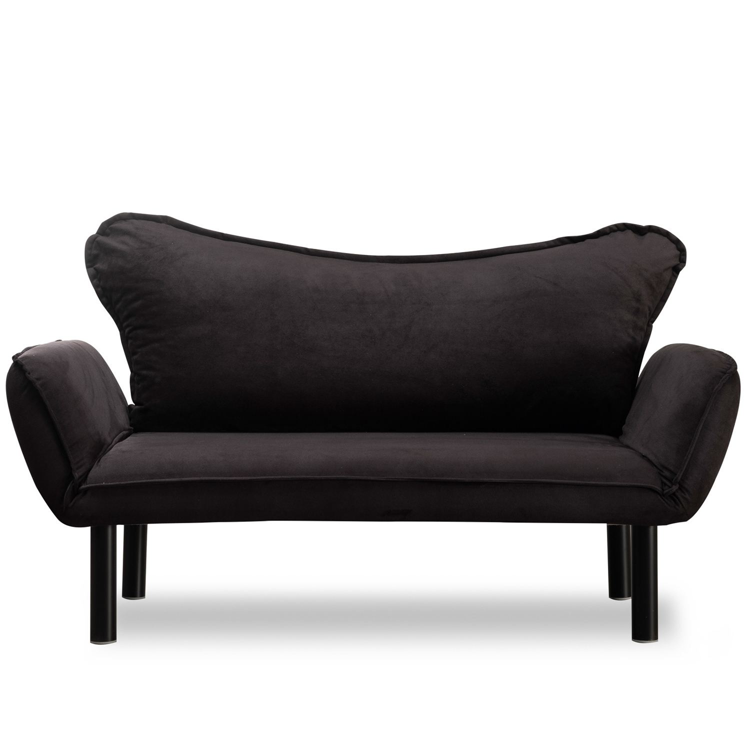 Nordvrk Chatto Pers Sofa Sort Stof Sort Plast